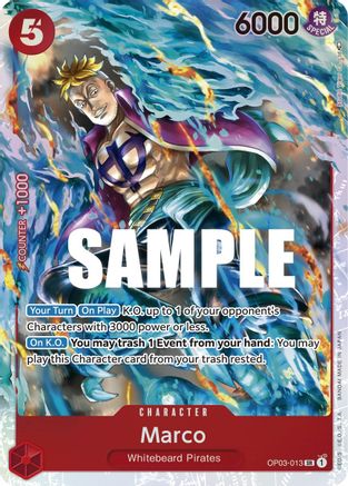 Marco (OP03-013) [Pillars of Strength] Foil - Deck Out Gaming