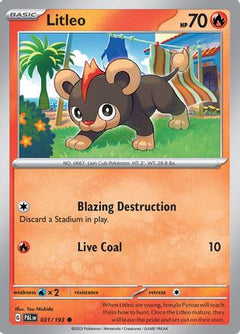 Litleo (31) [SV02: Paldea Evolved] - Deck Out Gaming
