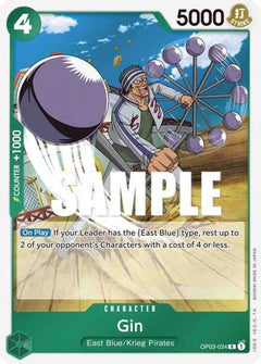 Gin (OP03-024) [Pillars of Strength] Foil - Deck Out Gaming