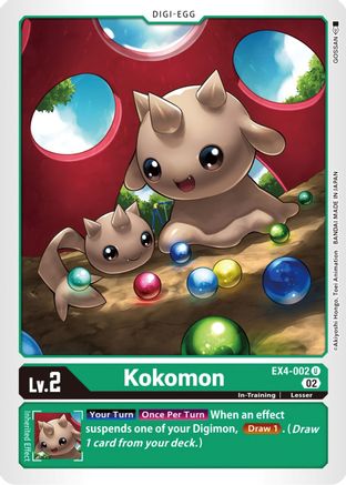 Kokomon (EX4-002) [Alternative Being Booster] - Deck Out Gaming