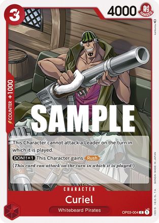 Curiel (OP03-004) [Pillars of Strength] - Deck Out Gaming