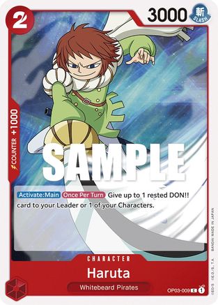Haruta (OP03-009) [Pillars of Strength] - Deck Out Gaming