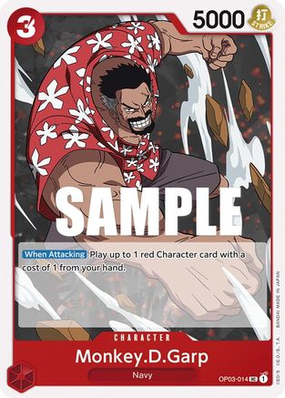 Monkey.D.Garp (OP03-014) [Pillars of Strength] - Deck Out Gaming