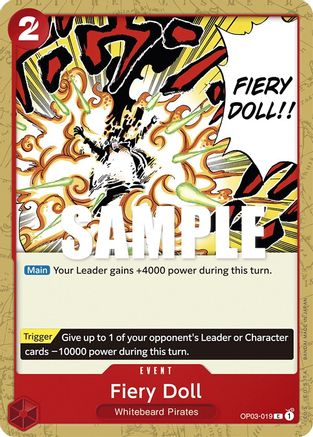 Fiery Doll (OP03-019) [Pillars of Strength] - Deck Out Gaming