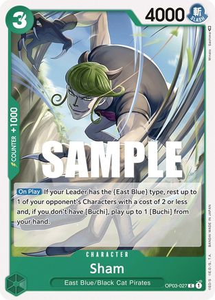 Sham (OP03-027) [Pillars of Strength] - Deck Out Gaming