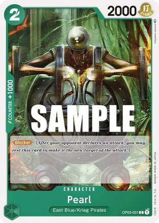 Pearl (OP03-031) [Pillars of Strength] - Deck Out Gaming
