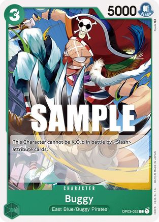 Buggy (032) (OP03-032) [Pillars of Strength] - Deck Out Gaming