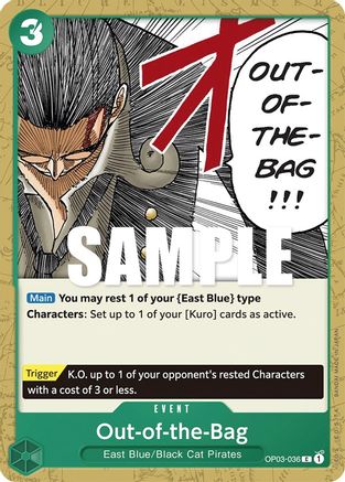 Out-of-the-Bag (OP03-036) [Pillars of Strength] - Deck Out Gaming