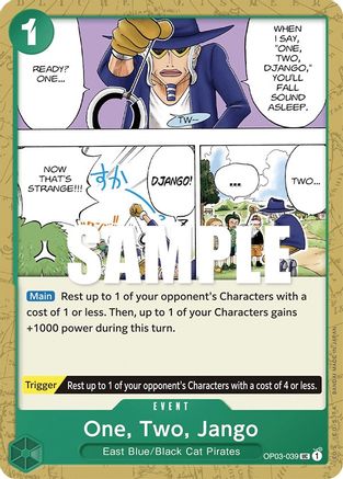 One, Two, Jango (OP03-039) [Pillars of Strength] - Deck Out Gaming