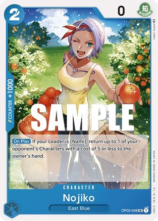 Nojiko (OP03-048) [Pillars of Strength] - Deck Out Gaming