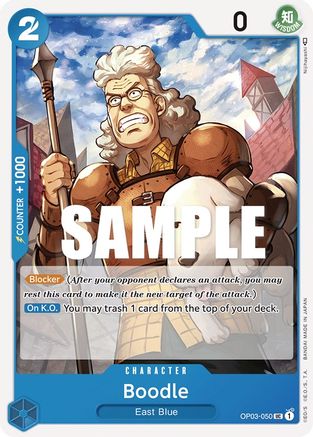 Boodle (OP03-050) [Pillars of Strength] - Deck Out Gaming