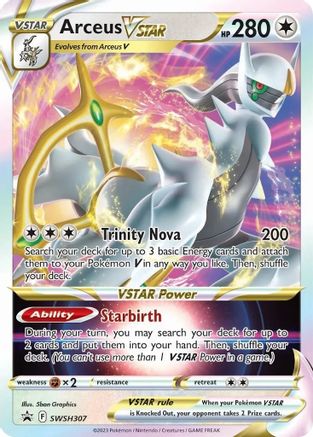 Arceus VSTAR - SWSH307 (SWSH307) [SWSH: Sword & Shield Promo Cards] Holofoil - Deck Out Gaming