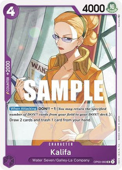 Kalifa (060) (OP03-060) [Pillars of Strength] - Deck Out Gaming