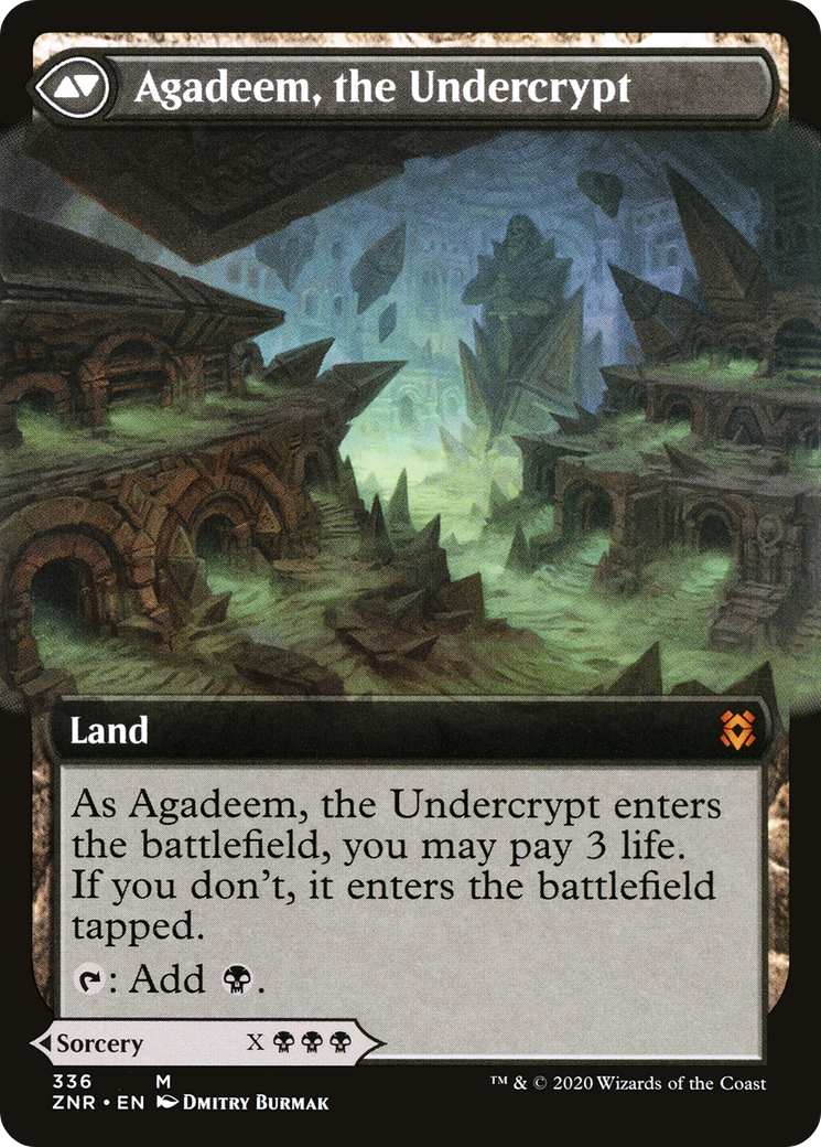 Agadeem's Awakening (Extended Art) (336) [Zendikar Rising] - Deck Out Gaming