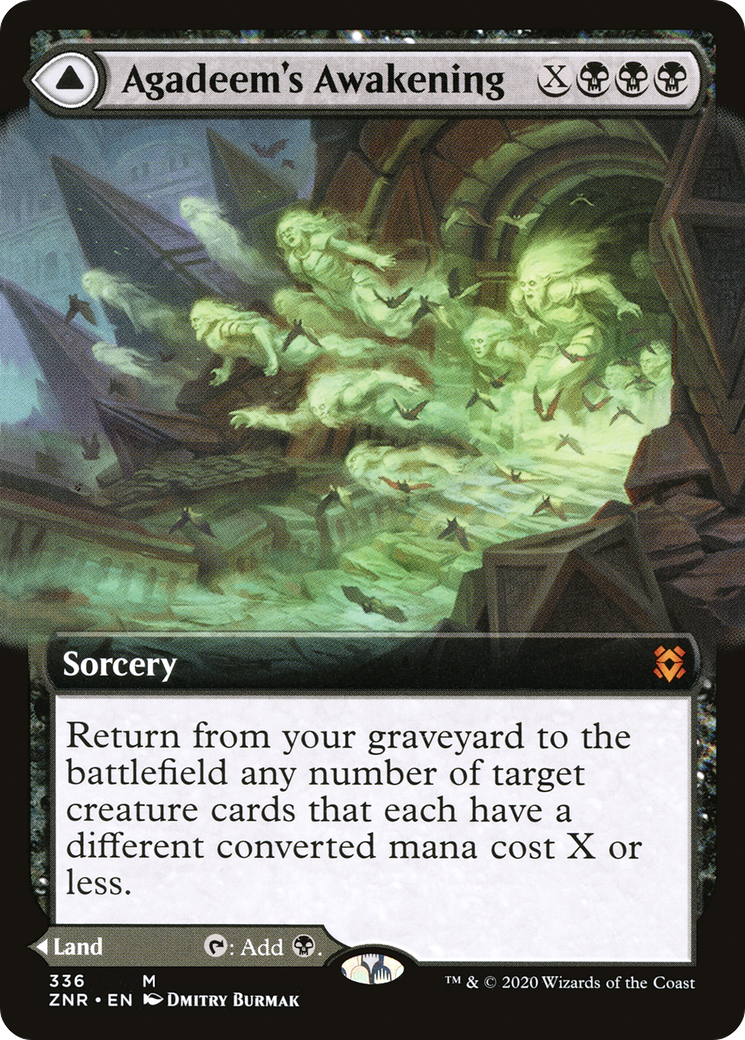 Agadeem's Awakening (Extended Art) (336) [Zendikar Rising] - Deck Out Gaming