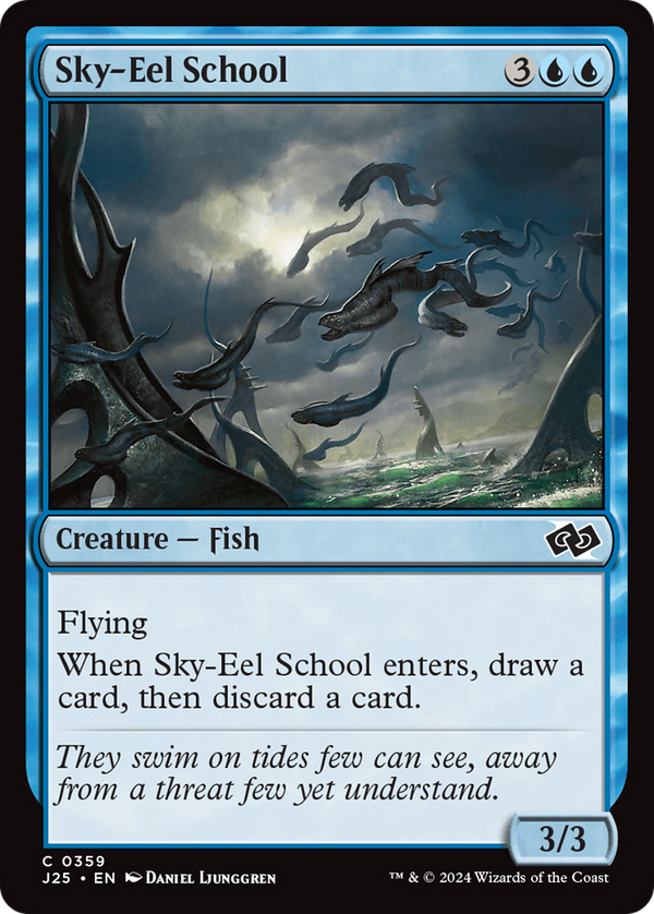 Sky-Eel School (359) [Foundations Jumpstart] - Deck Out Gaming