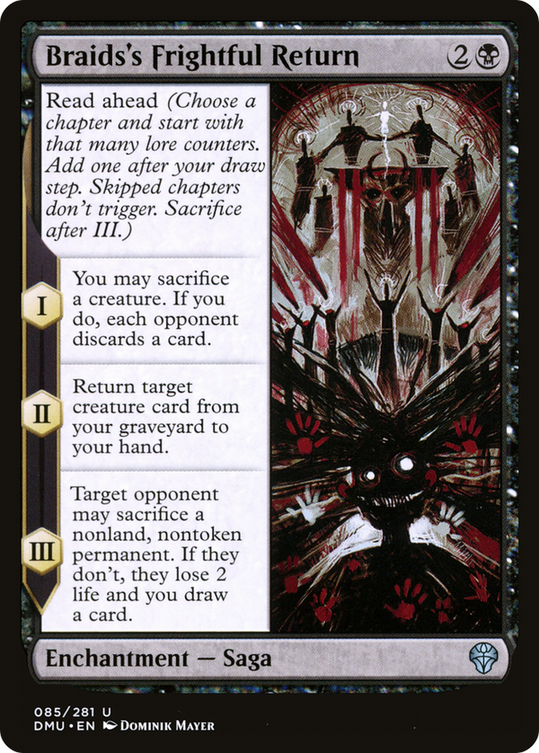 Braids's Frightful Return (85) [Dominaria United] - Deck Out Gaming