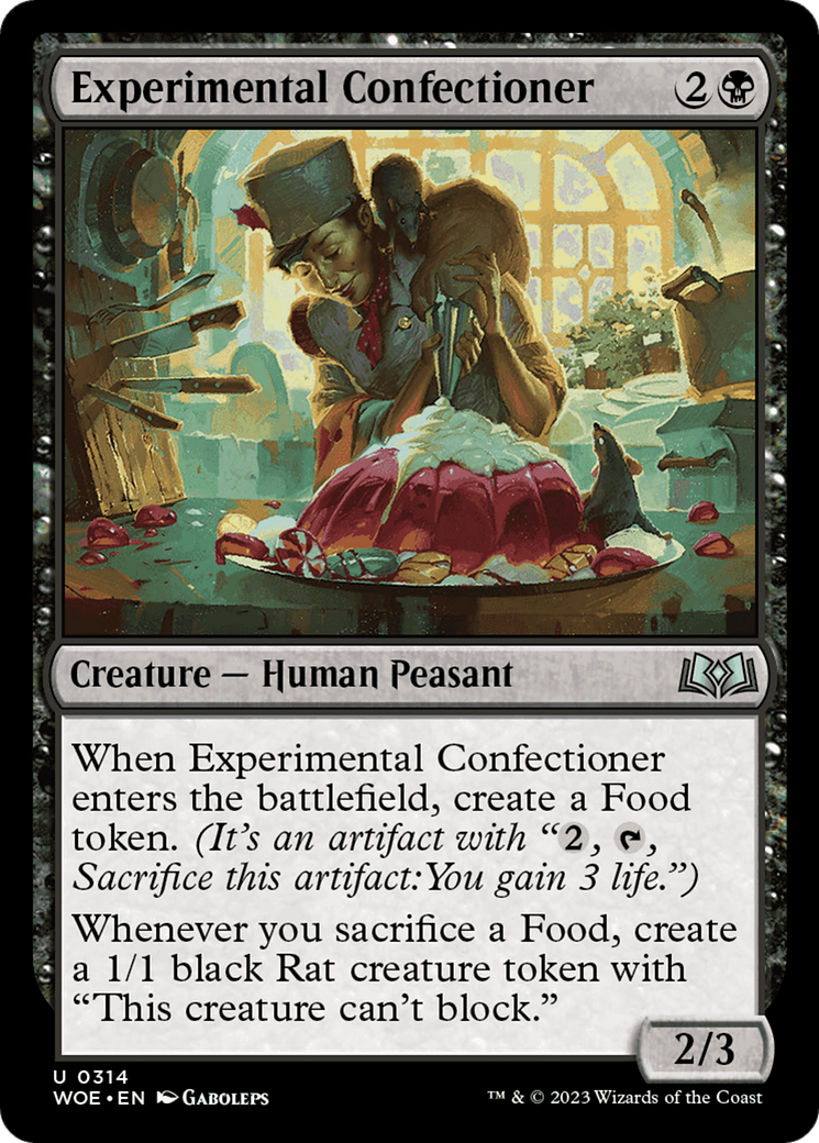 Experimental Confectioner (314) [Wilds of Eldraine] foil - Deck Out Gaming