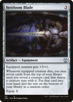 Heirloom Blade (113) [Commander: Zendikar Rising] - Deck Out Gaming
