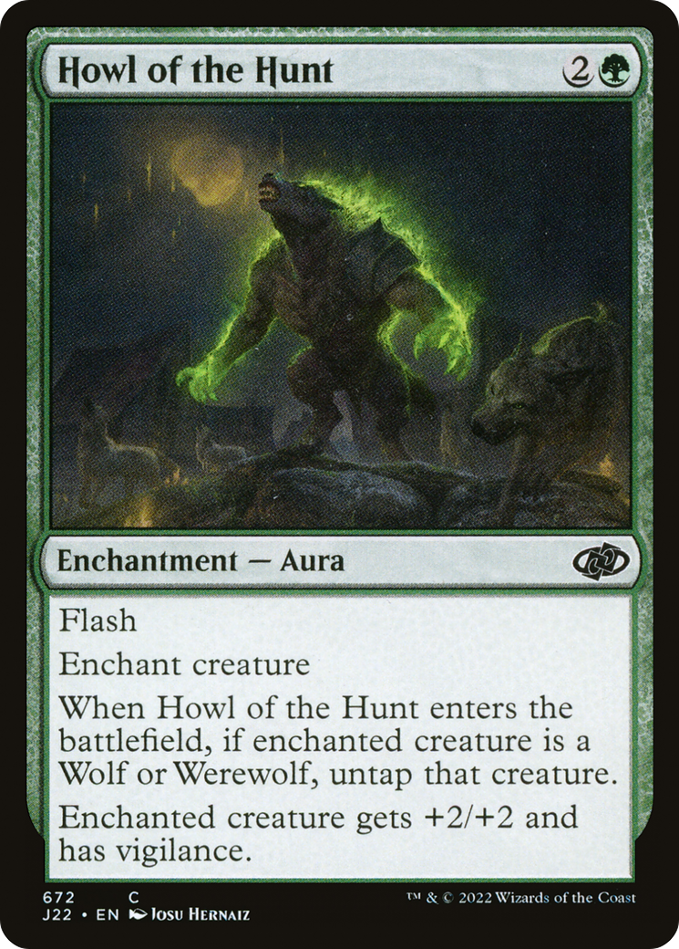 Howl of the Hunt (672) [Jumpstart 2022] - Deck Out Gaming