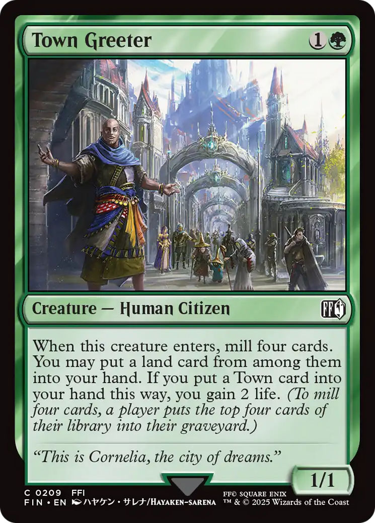 Town Greeter (209) [FINAL FANTASY] - Deck Out Gaming