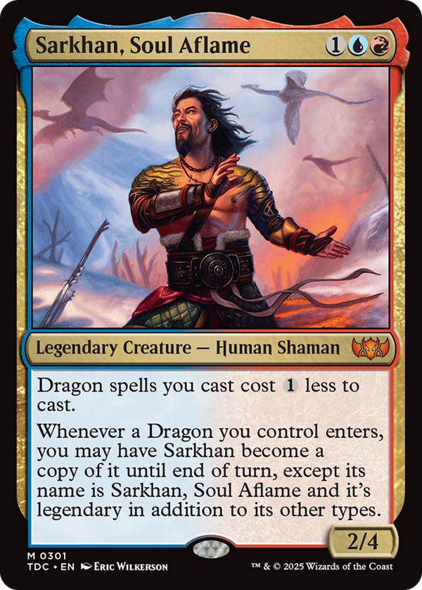 Sarkhan, Soul Aflame (301) [Commander: Tarkir: Dragonstorm] - Deck Out Gaming