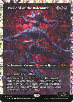 Overlord of the Balemurk (401) [Duskmourn: House of Horror] foil - Deck Out Gaming