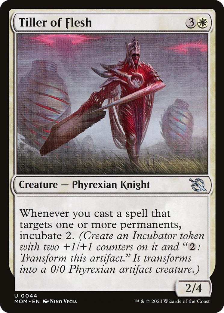Tiller of Flesh (44) [March of the Machine] foil - Deck Out Gaming
