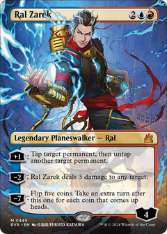Ral Zarek (Anime Borderless) (445) [Ravnica Remastered] foil - Deck Out Gaming