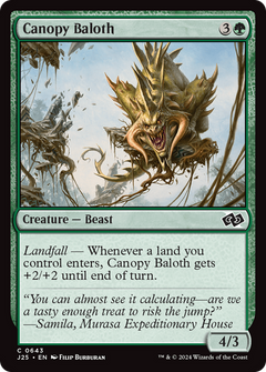 Canopy Baloth (643) [Foundations Jumpstart] - Deck Out Gaming