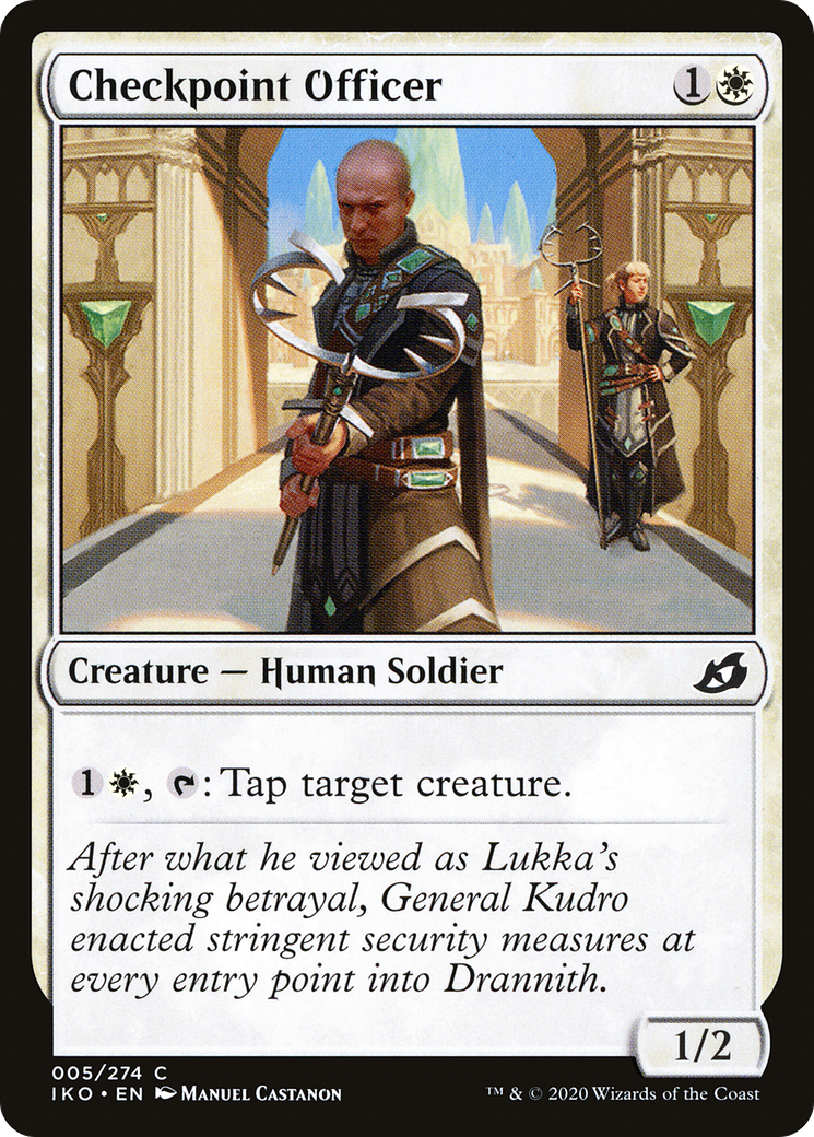 Checkpoint Officer (5) [Ikoria: Lair of Behemoths] - Deck Out Gaming