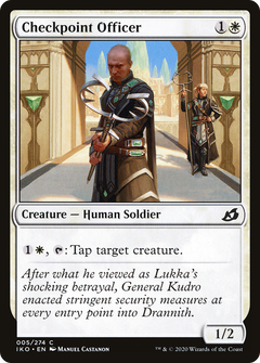 Checkpoint Officer (5) [Ikoria: Lair of Behemoths] - Deck Out Gaming