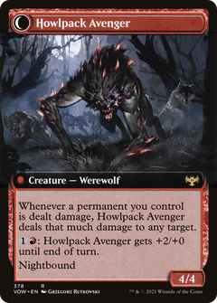 Ill-Tempered Loner (Extended Art) (378) [Innistrad: Crimson Vow] foil - Deck Out Gaming