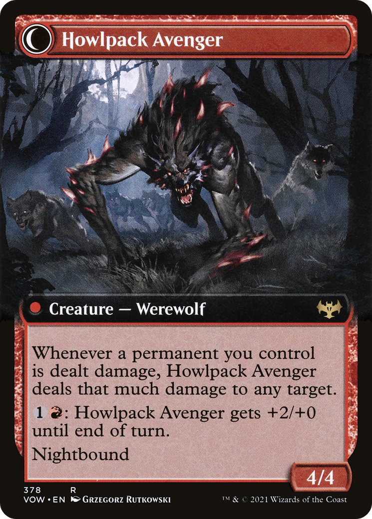 Ill-Tempered Loner (Extended Art) (378) [Innistrad: Crimson Vow] foil - Deck Out Gaming