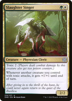 Slaughter Singer (216) [Phyrexia: All Will Be One] foil-1