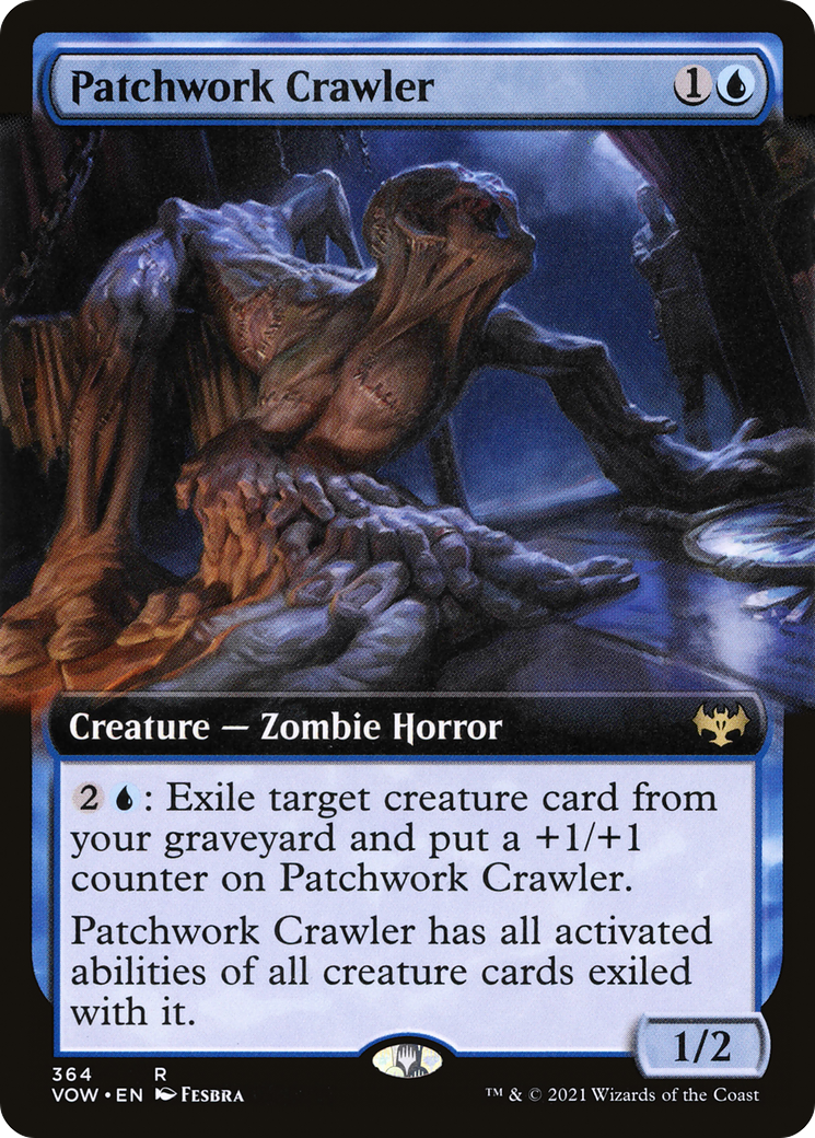 Patchwork Crawler (Extended Art) (364) [Innistrad: Crimson Vow] foil - Deck Out Gaming