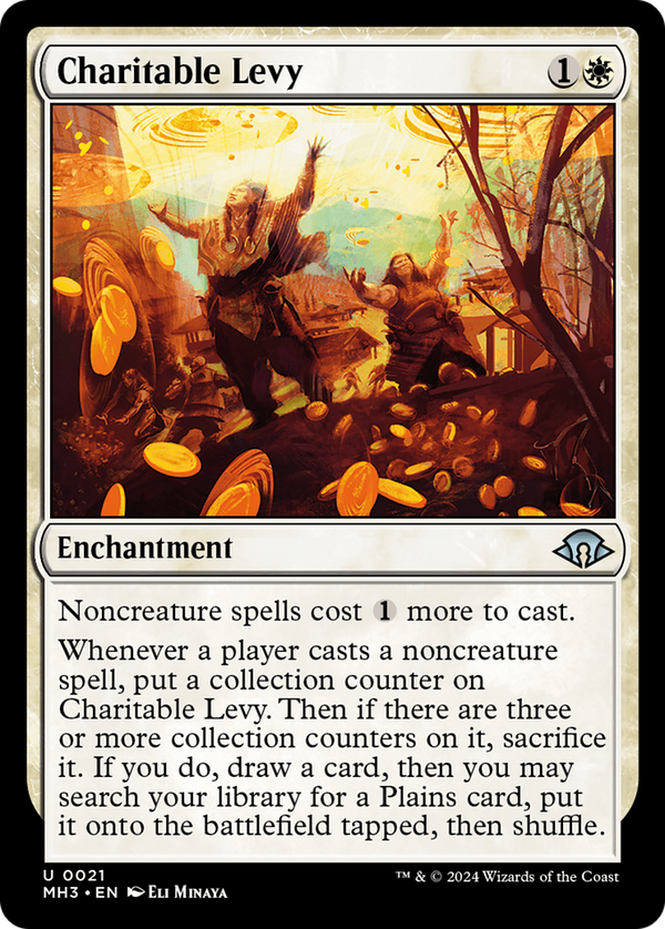 Charitable Levy (21) [Modern Horizons 3] foil - Deck Out Gaming