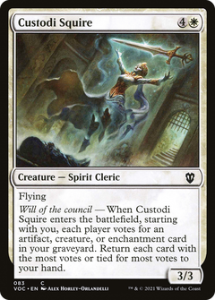 Custodi Squire (83) [Commander: Innistrad: Crimson Vow] - Deck Out Gaming