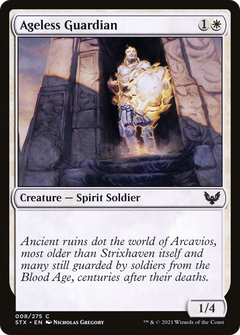 Ageless Guardian (8) [Strixhaven: School of Mages] foil - Deck Out Gaming