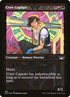 Crew Captain (Gilded Foil) (368) [Streets of New Capenna] foil - Deck Out Gaming