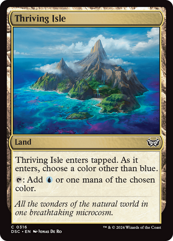 Thriving Isle (316) [Duskmourn: House of Horror Commander] - Deck Out Gaming