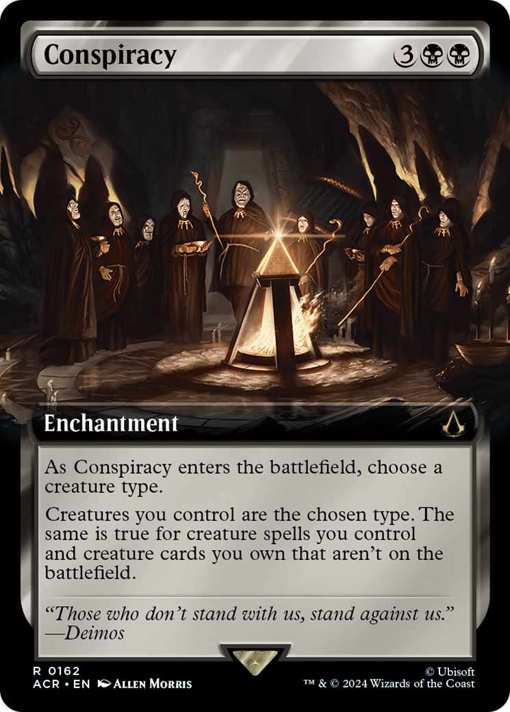Conspiracy (Extended Art) (162) [Assassin's Creed] foil - Deck Out Gaming