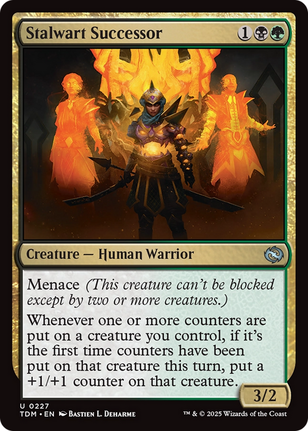 Stalwart Successor (227) [Tarkir: Dragonstorm] foil - Deck Out Gaming