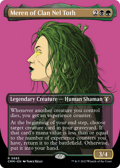 Meren of Clan Nel Toth (Borderless) (685) [Commander Masters] foil - Deck Out Gaming