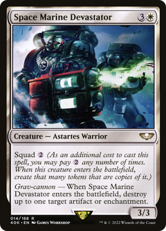 Space Marine Devastator (14) [Universes Beyond: Warhammer 40,000] - Deck Out Gaming