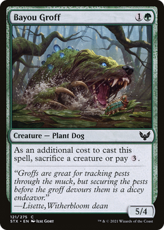 Bayou Groff (121) [Strixhaven: School of Mages] foil - Deck Out Gaming