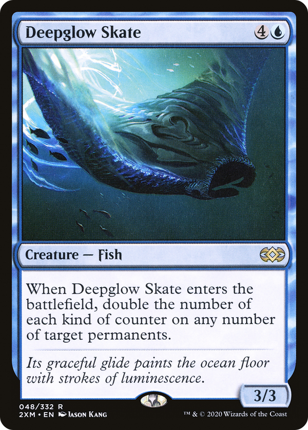 Deepglow Skate (48) [Double Masters] foil - Deck Out Gaming