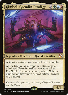 Gimbal, Gremlin Prodigy (3) [March of the Machine Commander] - Deck Out Gaming