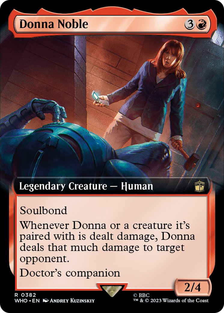 Donna Noble (Extended Art) (382) [Doctor Who] - Deck Out Gaming