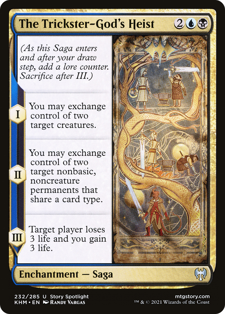 The Trickster-God's Heist (232) [Kaldheim] foil - Deck Out Gaming